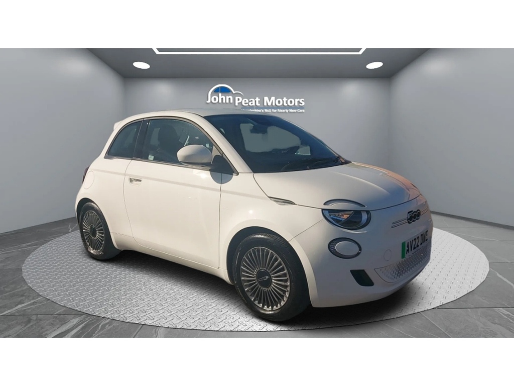 Fiat 500E Icon White #3