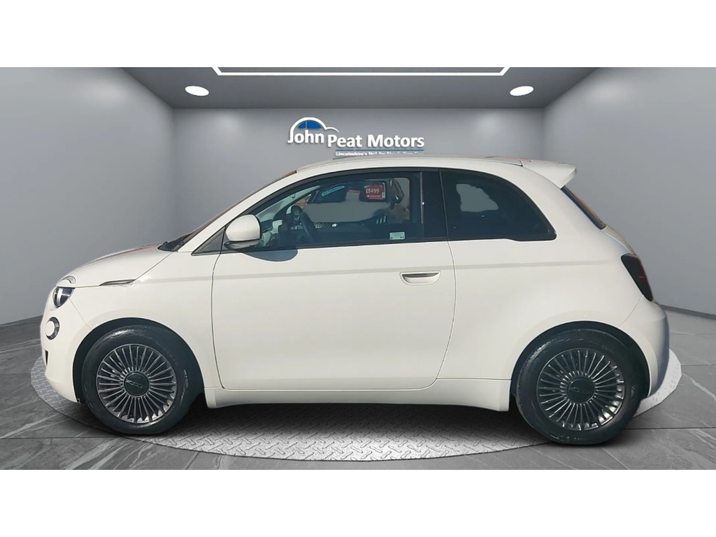 Fiat 500E Icon White #4