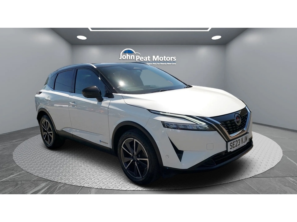 Nissan Qashqai H E-power Tekna SE23VJM White #3