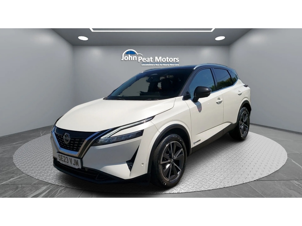 Nissan Qashqai H E-power Tekna White