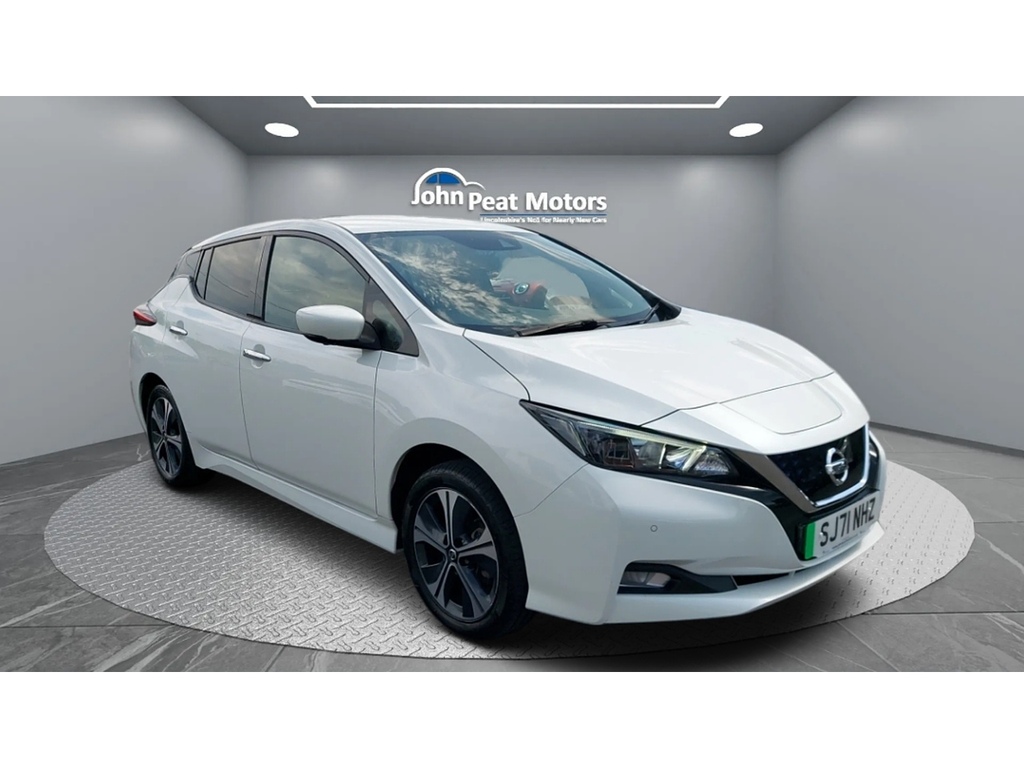 Nissan Leaf E N-connecta SJ71NHZ White #3
