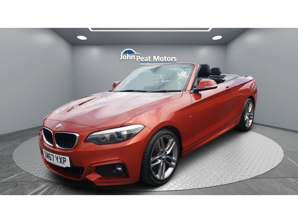 BMW 2 Series M Sport Navigation Orange