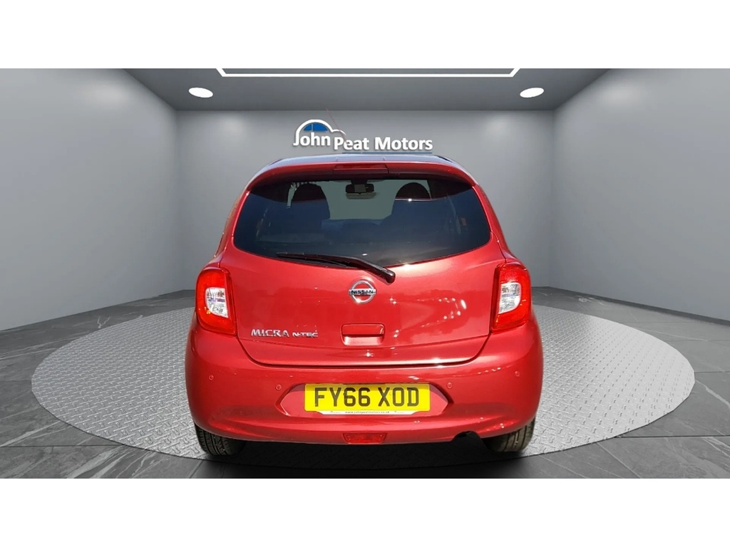 Nissan Micra N-tec Red #6