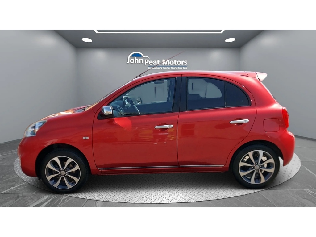 Nissan Micra N-tec Red #4