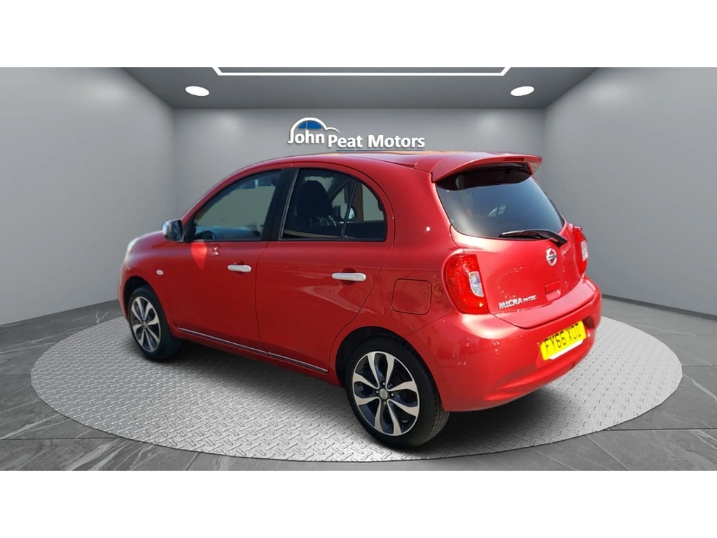 Nissan Micra N-tec Red #5