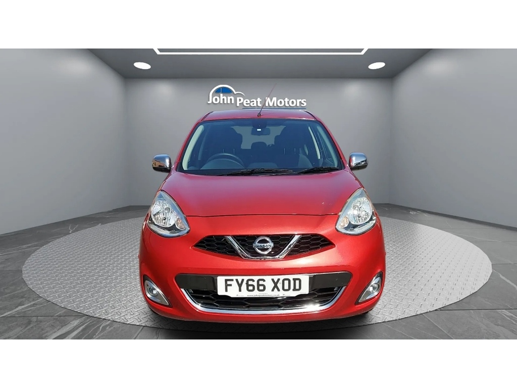 Nissan Micra N-tec Red #2