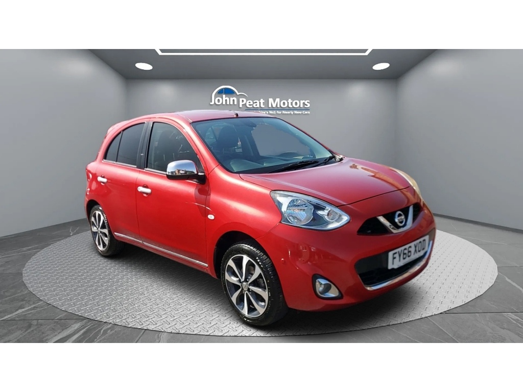 Nissan Micra N-tec Red #3
