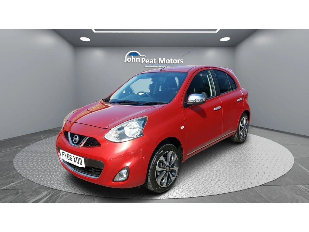 Nissan Micra N-tec Red