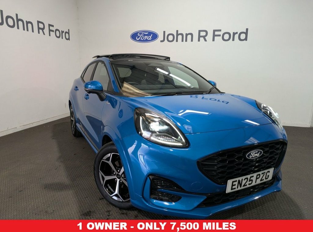 Ford Puma 1L St-line Blue