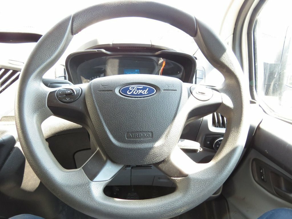 Ford Transit Custom 2.0 350 Ecoblue Dropside Fwd L2 White #9