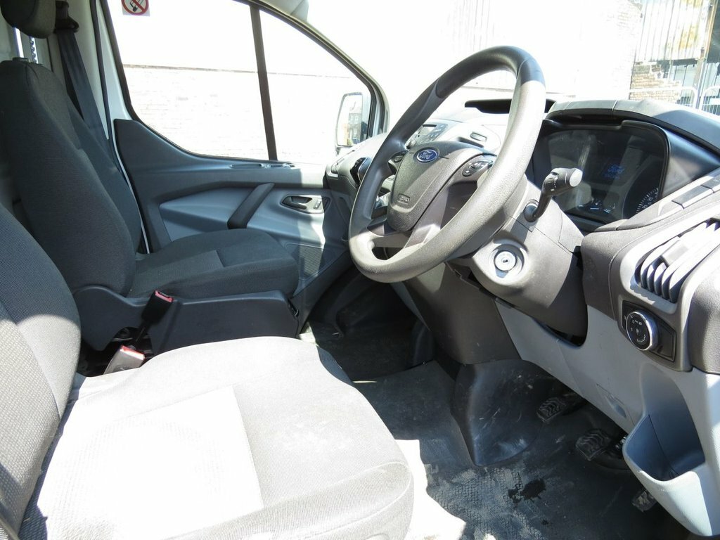 Ford Transit Custom 2.0 350 Ecoblue Dropside Fwd L2 White #2