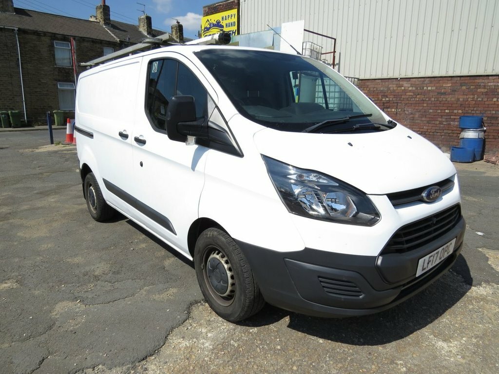 Ford Transit Custom 2.0 350 Ecoblue Dropside Fwd L2 White #1