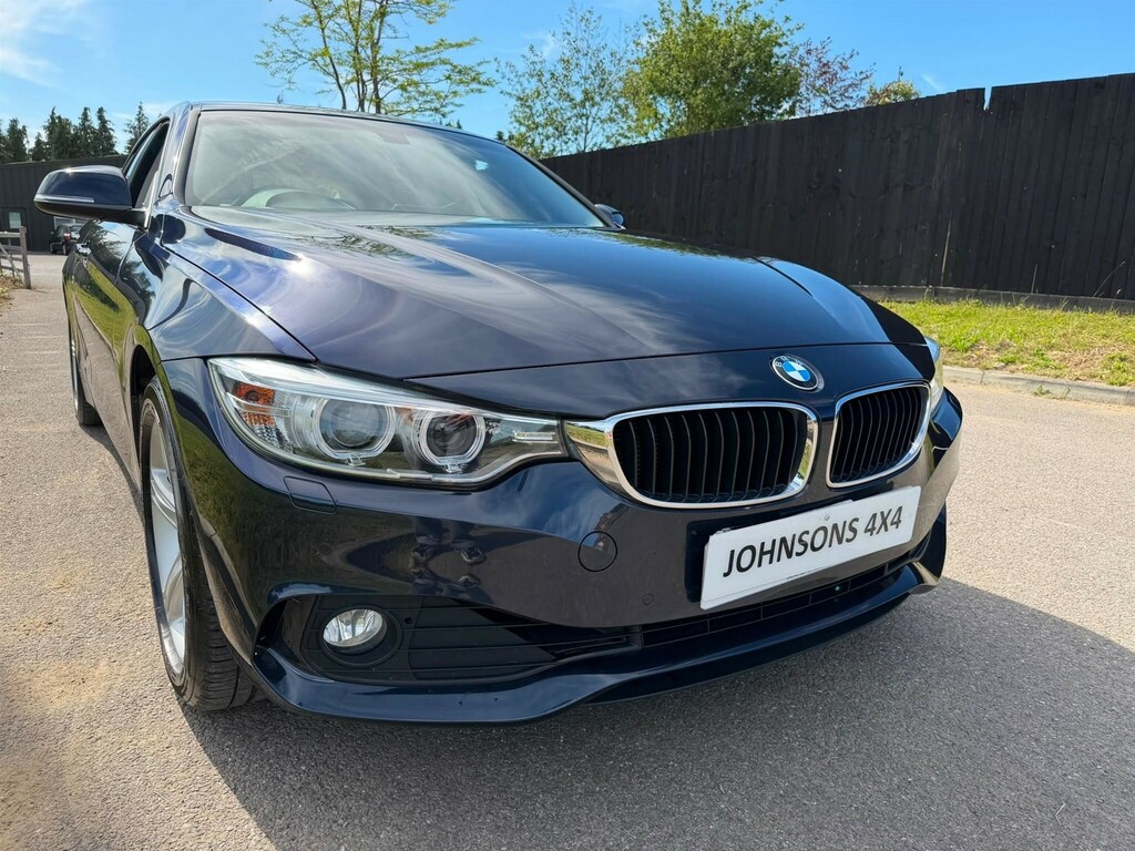BMW 4 Series Hatchback Blue #5