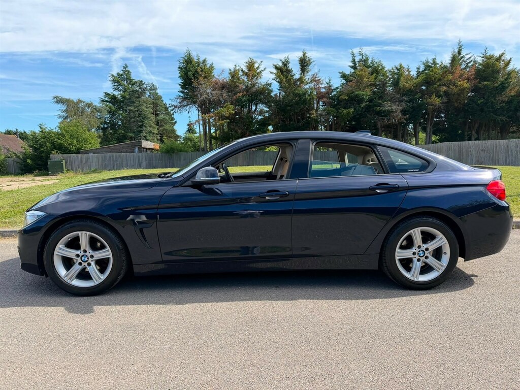 BMW 4 Series Hatchback Blue #6