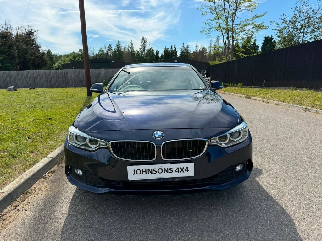 BMW 4 Series Hatchback Blue #3