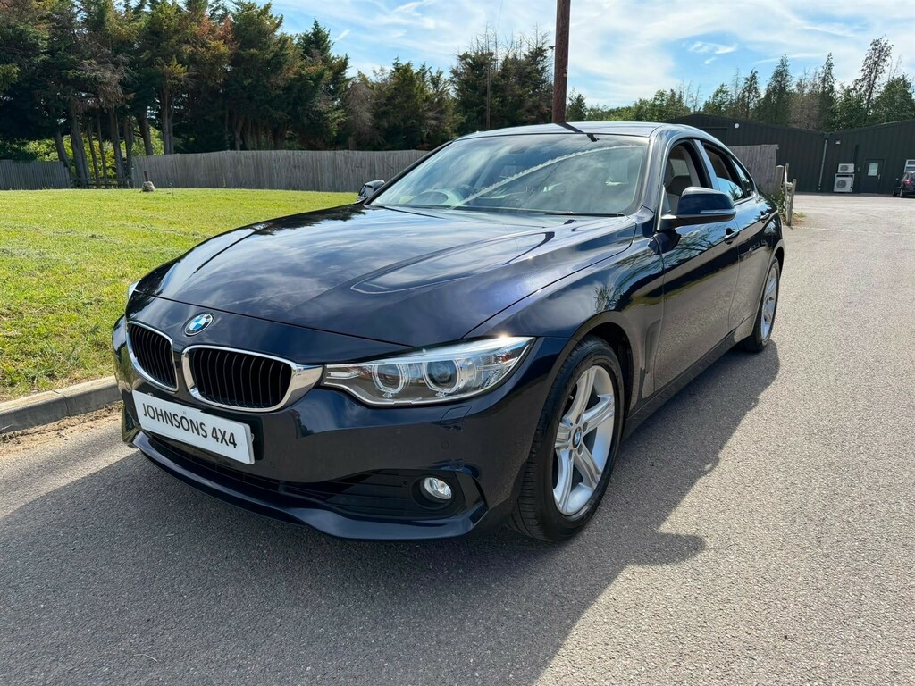 BMW 4 Series Hatchback Blue