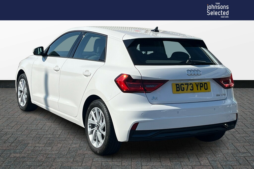 Audi A1 25 Tfsi Sport S Tronic BG73YPO White #4