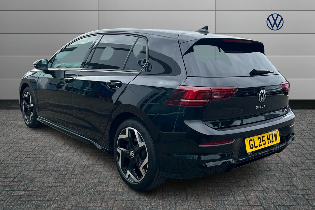 Volkswagen Golf 1.5 Etsi 150 R-line Dsg GL25HZW Black #6