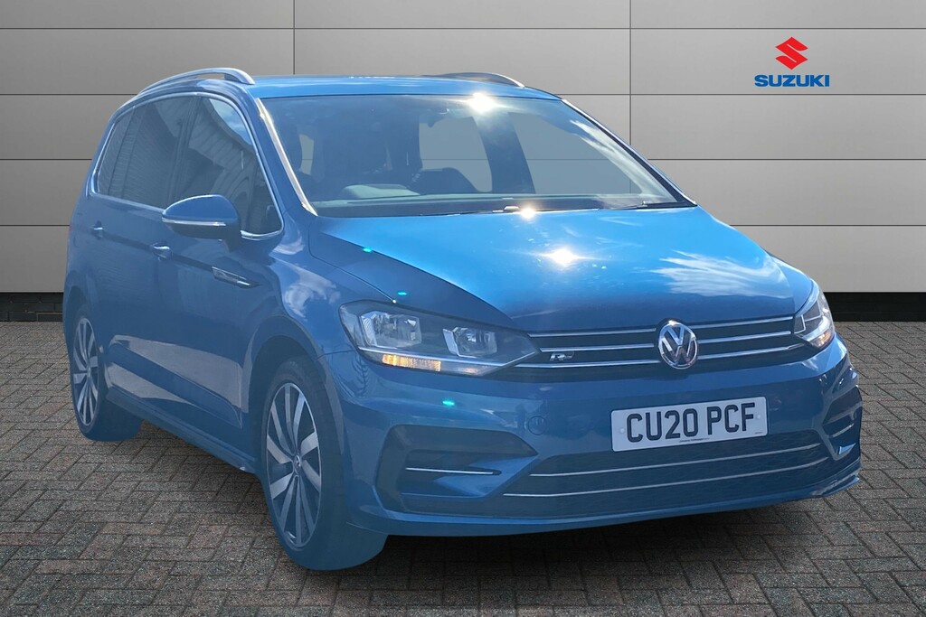 Volkswagen Touran 1.5 Tsi Evo R-line Dsg CU20PCF Blue #2