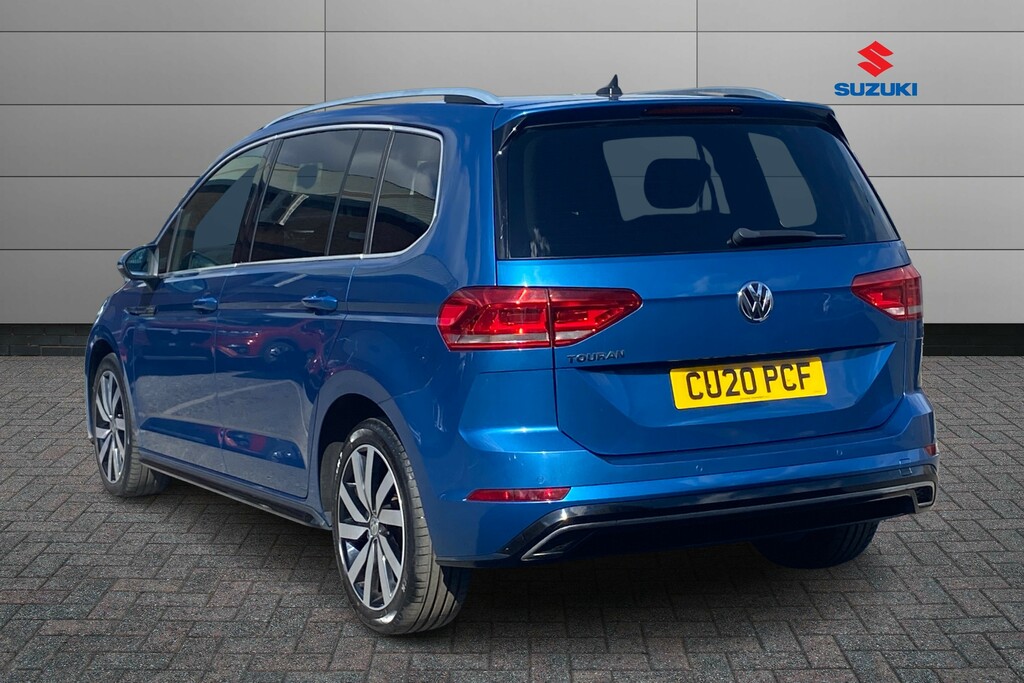 Volkswagen Touran 1.5 Tsi Evo R-line Dsg CU20PCF Blue #4