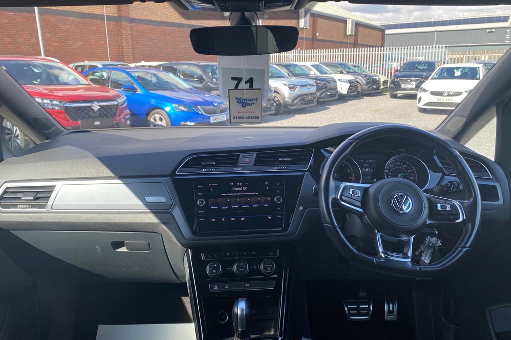 Volkswagen Touran 1.5 Tsi Evo R-line Dsg CU20PCF Blue #6