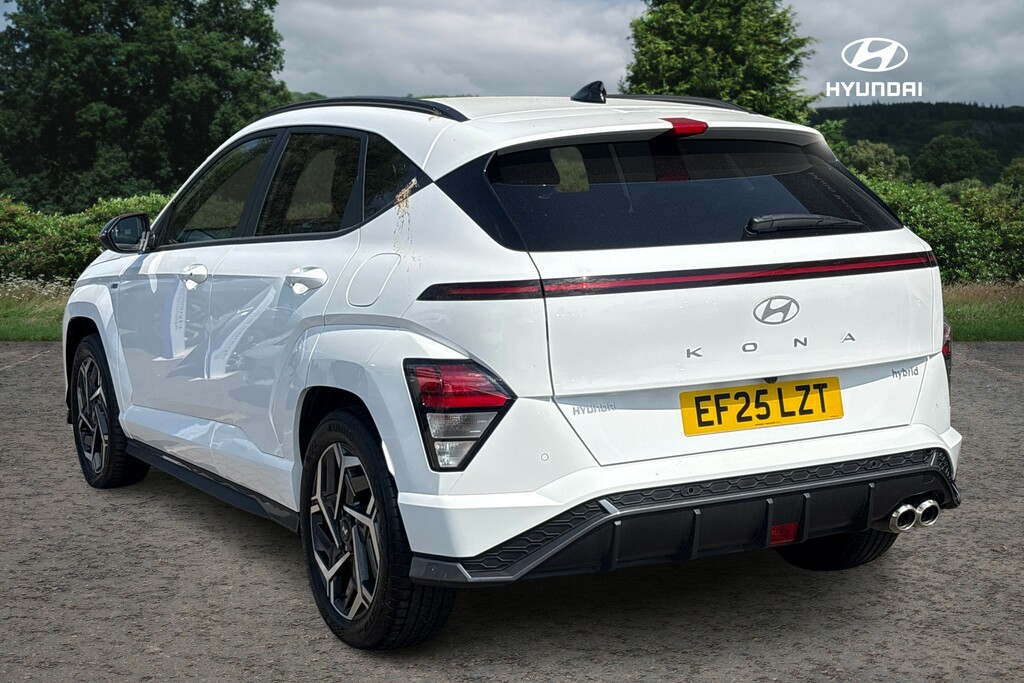 Hyundai Kona N Line EF25LZT White #2