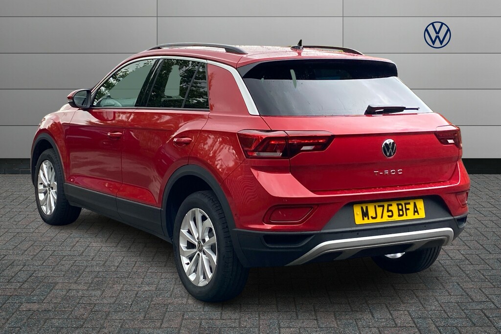 Volkswagen T-Roc 1.0 Tsi 115 Match MJ75BFA Red #3