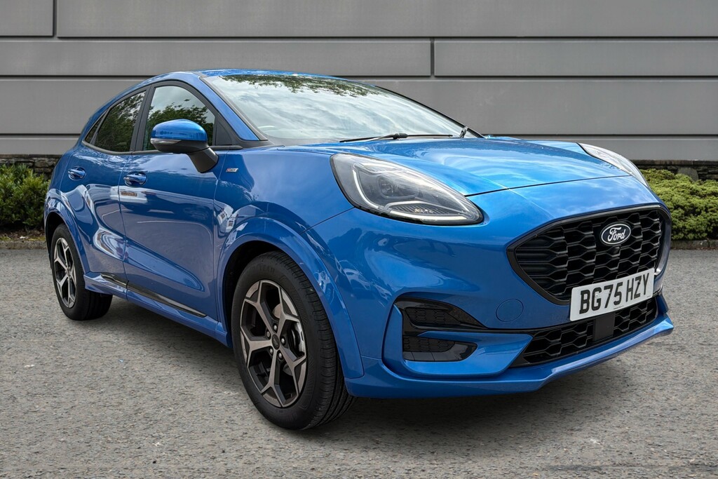 Ford Puma St-line Blue
