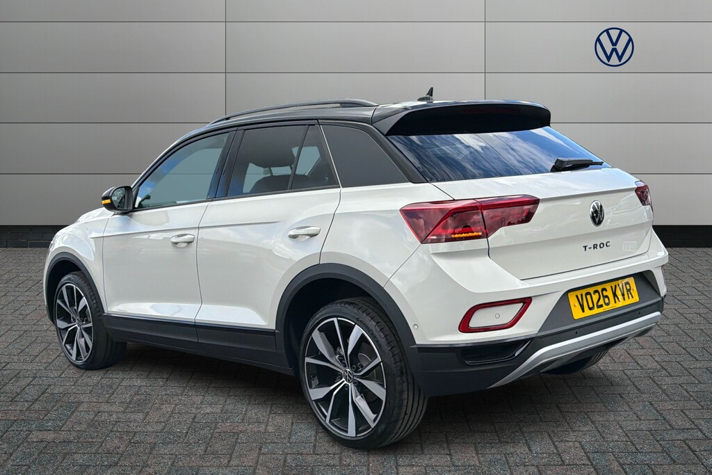 Volkswagen T-Roc 1.0 Tsi 115 Style Design VO26KVR Black #3