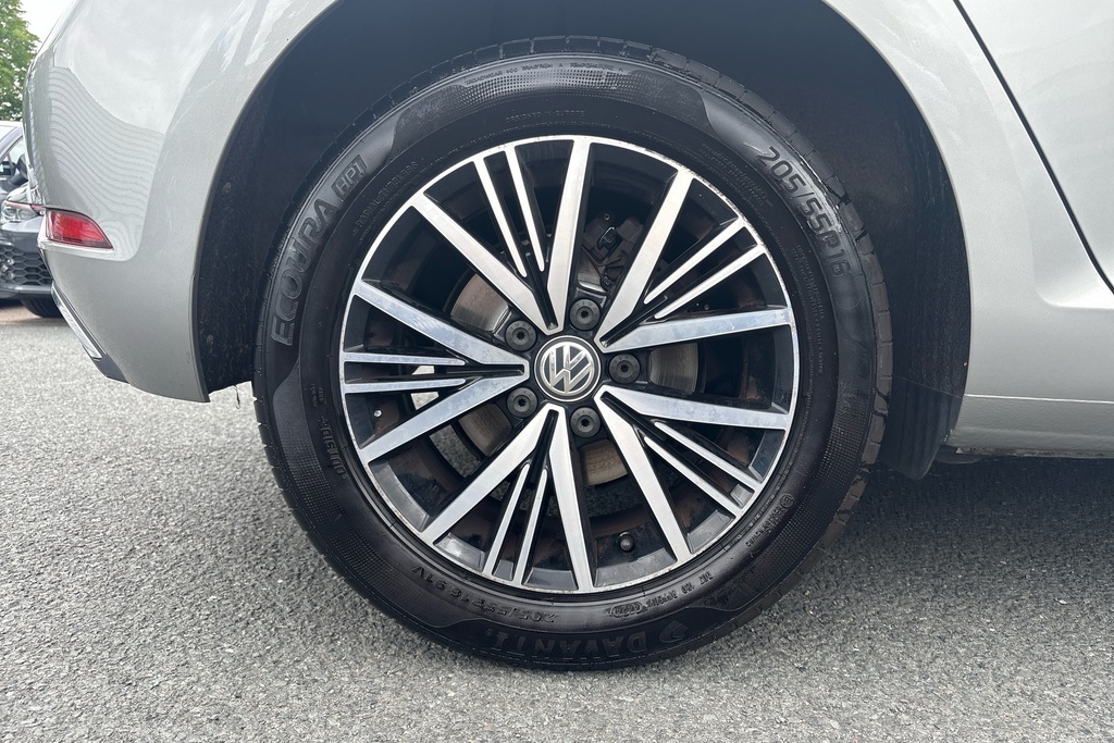 Volkswagen Golf 1.6 Tdi Se Dsg VN18GJY Silver #5