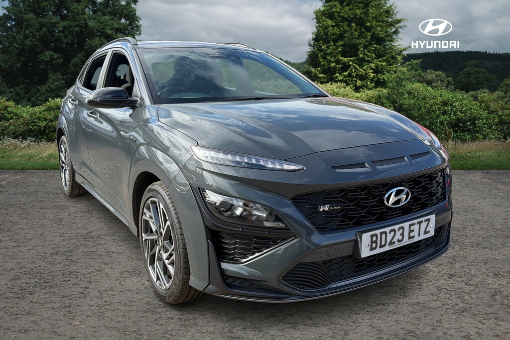 Hyundai Kona T-gdi N Line Mhev BD23ETZ Grey
