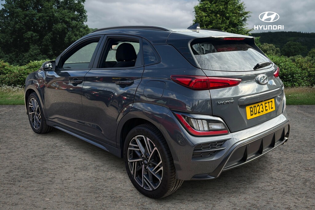 Hyundai Kona T-gdi N Line Mhev BD23ETZ Grey #2