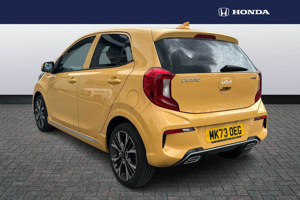Kia Picanto 1.0 Gt-line 4 Seats MK73OEG Yellow #3