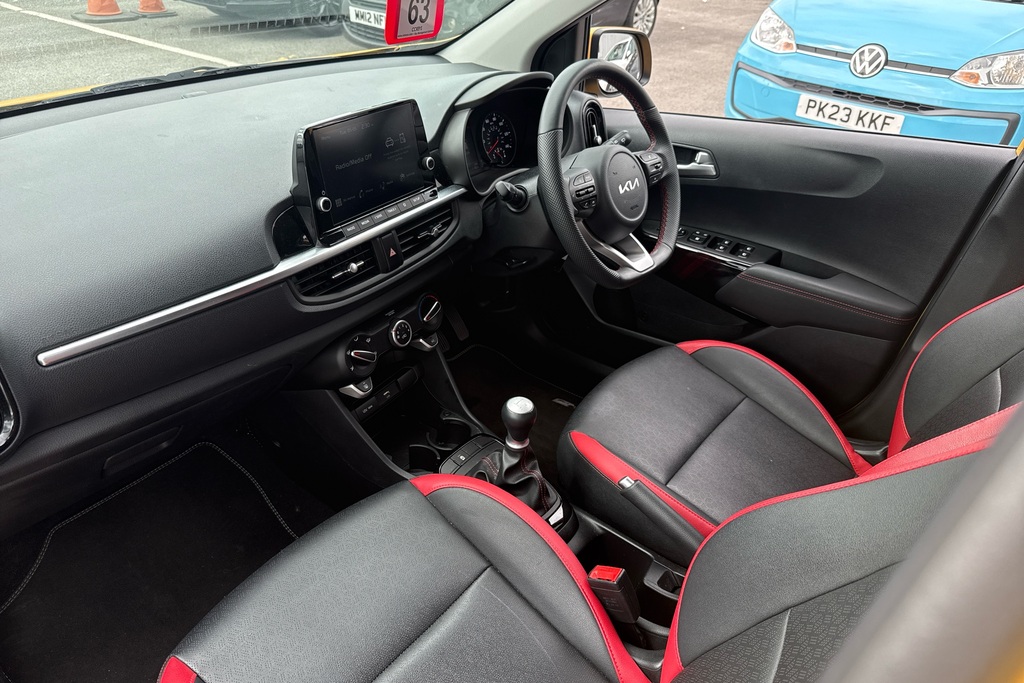 Kia Picanto 1.0 Gt-line 4 Seats MK73OEG Yellow #2