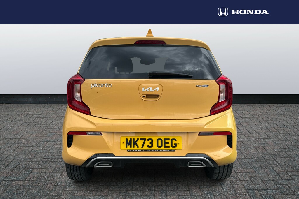 Kia Picanto 1.0 Gt-line 4 Seats MK73OEG Yellow #6