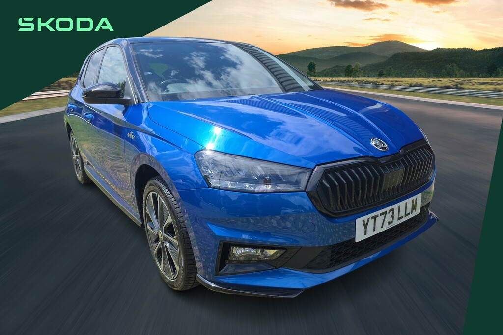 Skoda Fabia 1.0 Tsi 110 Monte Carlo Blue