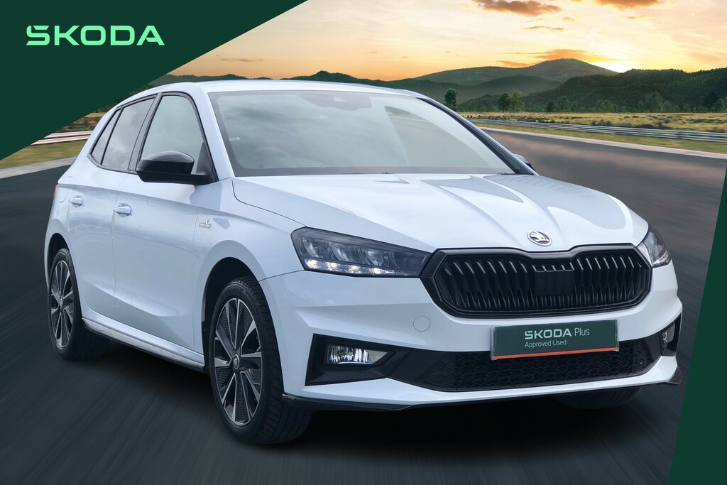 Skoda Fabia 1.0 Tsi 110 Monte Carlo White #2