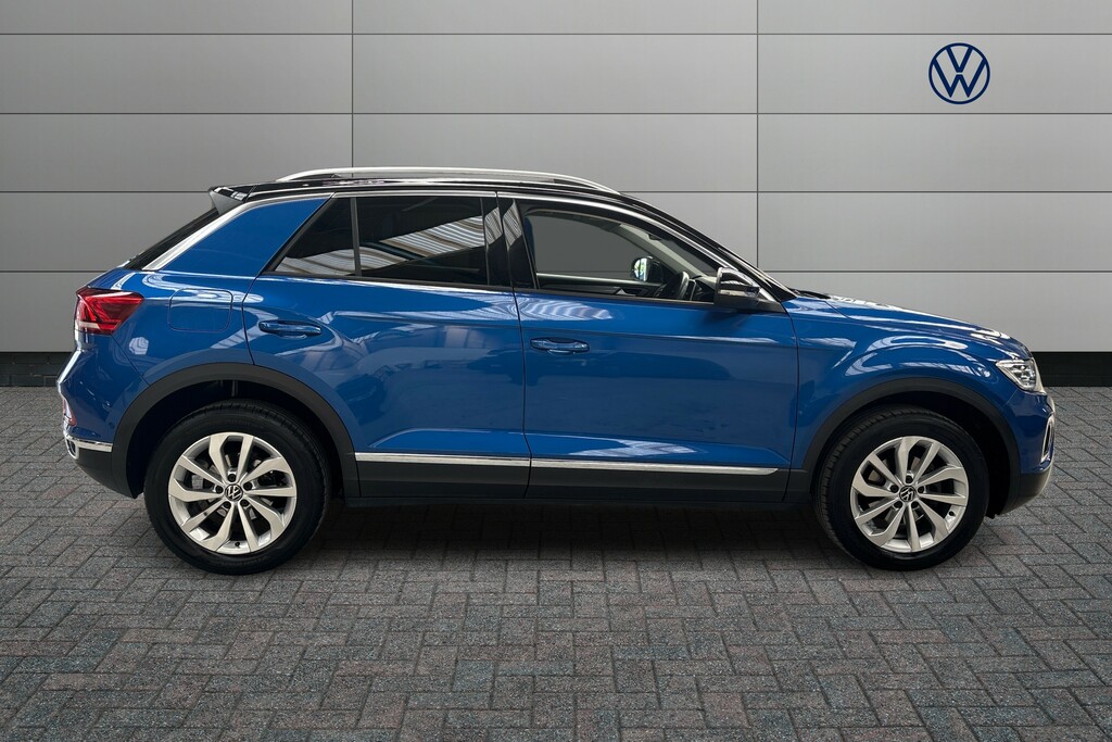 Volkswagen T-Roc 1.5 Tsi Style BW23AEB Blue #4