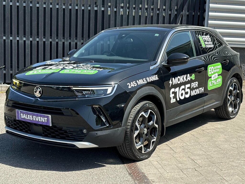 Vauxhall Mokka-e 50Kwh Ultimate LM72FLC Black #6