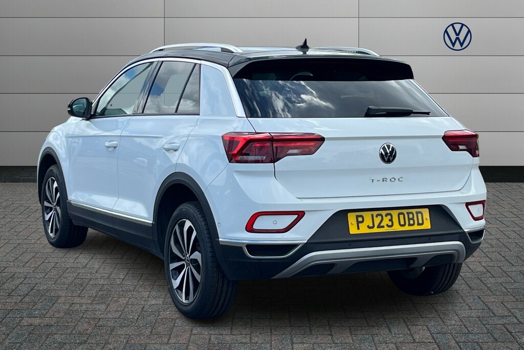 Volkswagen T-Roc 1.5 Tsi Style PJ23OBD White #3