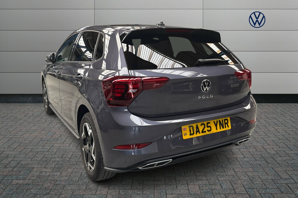 Volkswagen Polo 1.0 Tsi 115 R-line Dsg DA25YNR Grey #3