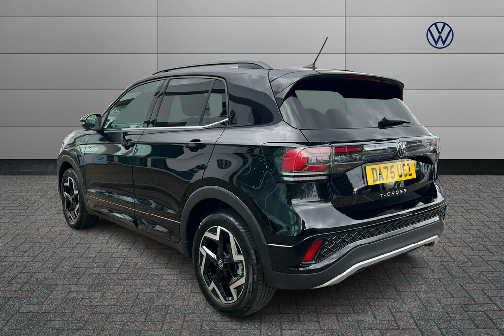 Volkswagen T-Cross 1.0 Tsi 115 R-line Dsg DA75UCZ Black #5