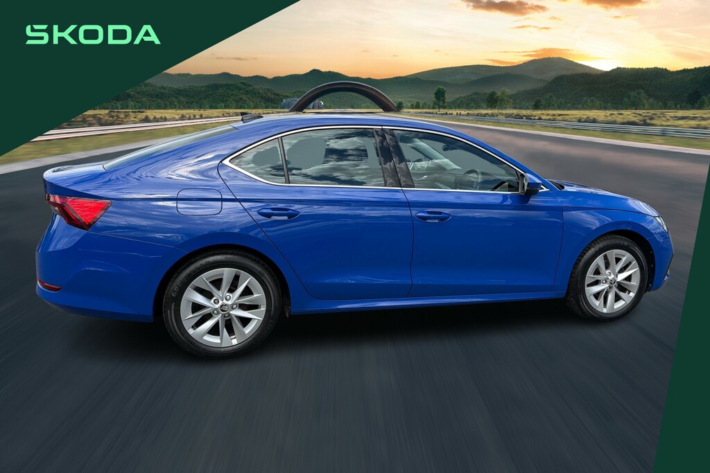 Skoda Octavia 1.5 Tsi Se L YC72FYS Blue #4