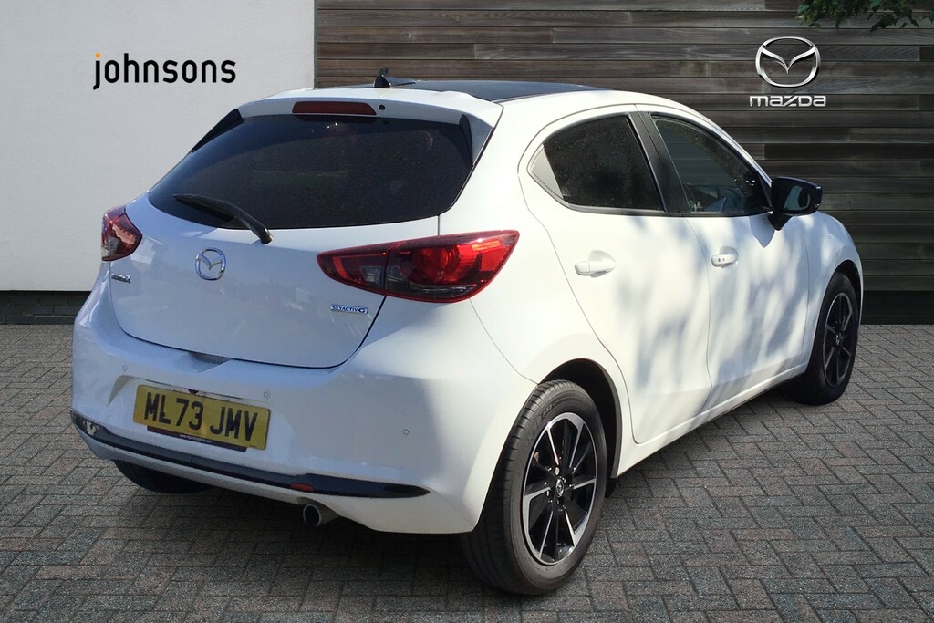 Mazda 2 1.5 Skyactiv G Homura Aka ML73JMV White #5