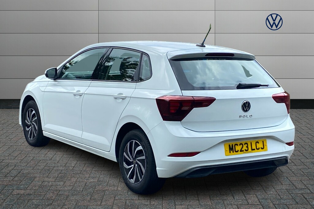 Volkswagen Polo 1.0 Tsi Life MC23LCJ White #3