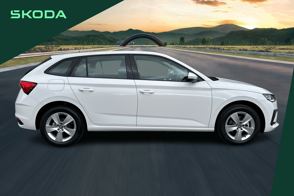 Skoda Scala 1.0 Tsi 116 Se Edition KM75RCU White #4