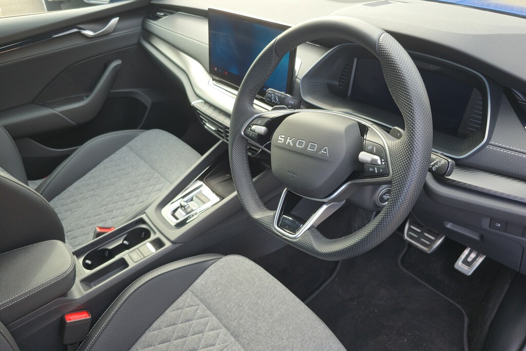 Skoda Octavia 1.5 Tsi 150 E-tec Sportline Dsg Blue #6