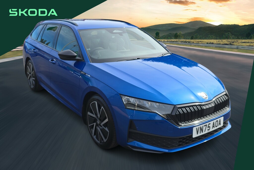 Skoda Octavia 1.5 Tsi 150 E-tec Sportline Dsg Blue