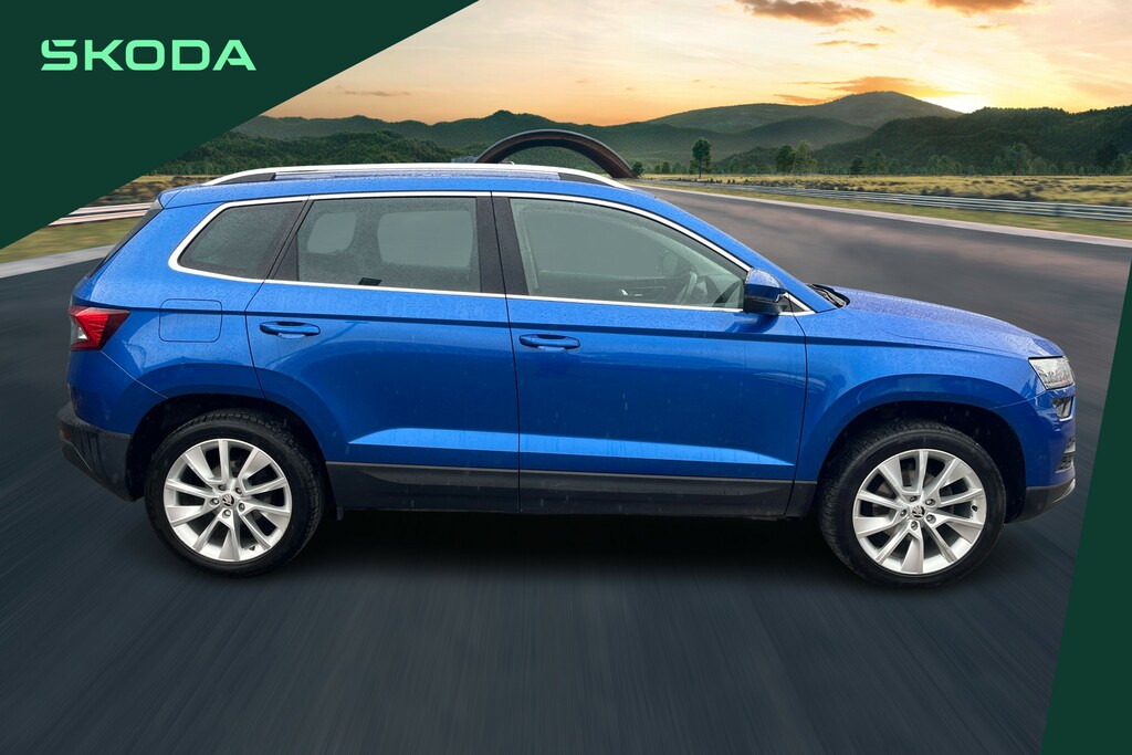 Skoda Karoq 1.6 Tdi Se L Dsg Blue #4