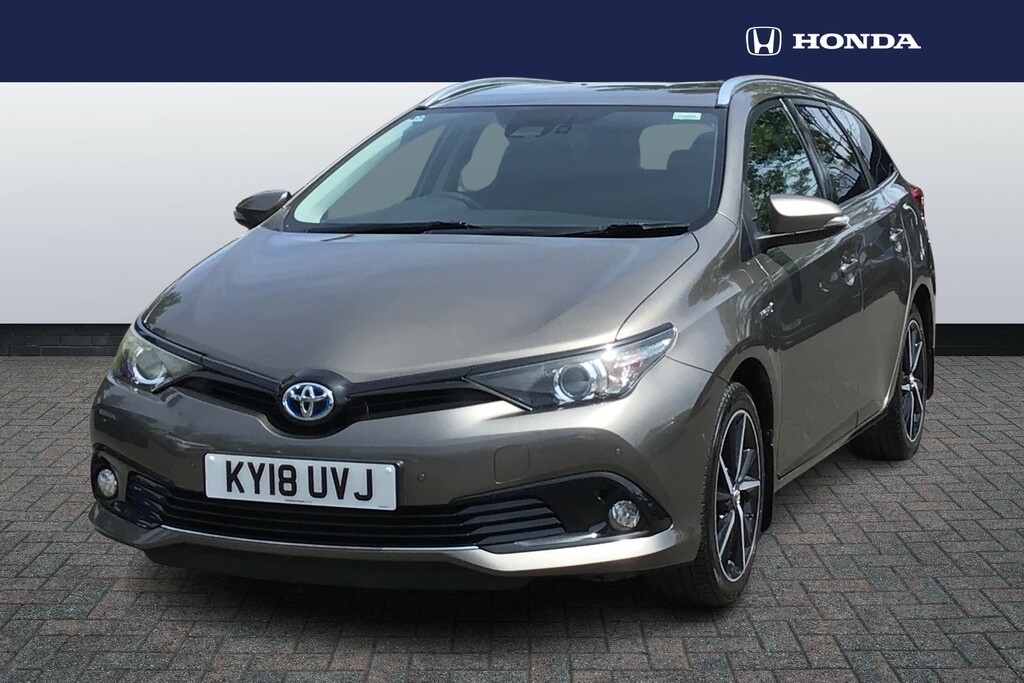 Toyota Auris 1.8 Hybrid Design Tss Cvt Nav KY18UVJ Brown #4
